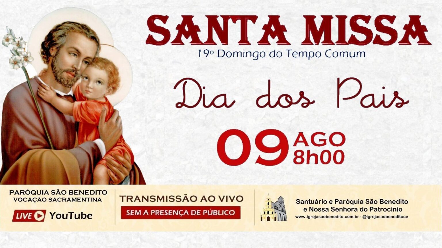 Santa Missa Transmiss O Ao Vivo Participe Santu Rio E