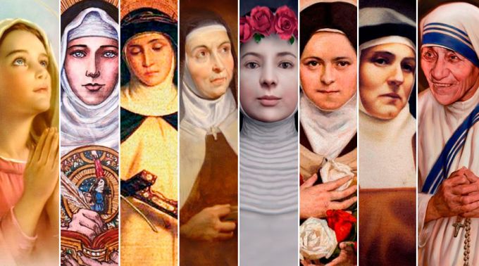 9 mulheres que foram exemplares para a Igreja e o mundo