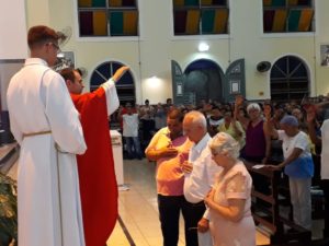 ECC São Benedito realiza Missa em homenagem aos casais aniversariantes do mês de Março