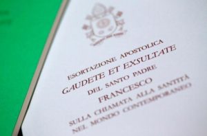 Exortação Apostólica Gaudete et Exsultate do Papa Francisco sobre o chamado à santidade no mundo atual