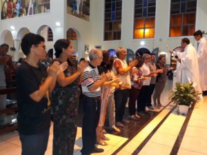 ECC São Benedito realiza Missa em homenagem aos casais aniversariantes do mês de Junho