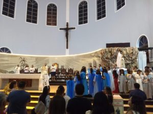 Paróquia São Benedito realiza Coroação de Nossa Senhora 2019