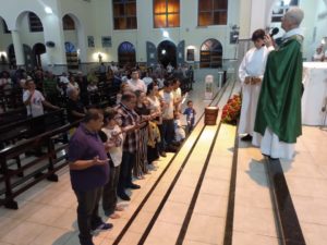 ECC São Benedito realiza Missa em homenagem aos casais aniversariantes do mês de Setembro