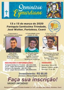 Seminário Eymardiano 2020 – Regional I – Nordeste de 13 a 15 de março