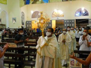 Santuário e Paróquia São Benedito realiza encerramento da 82ª Semana Eucarística na Solenidade de Cristo Rei