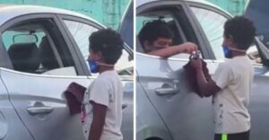Garotos se tornam amigos no trânsito e trocam presentes; vídeo emociona internautas