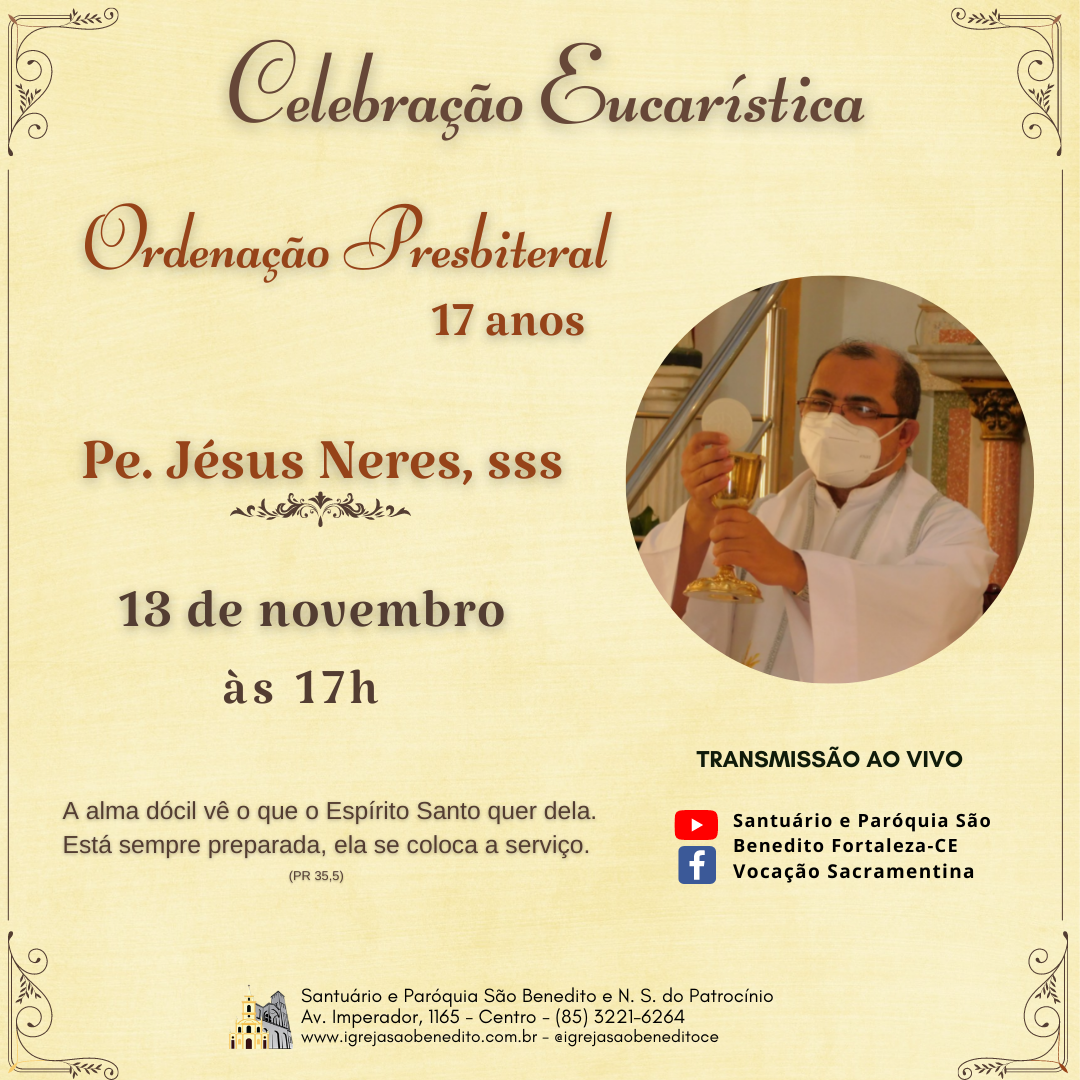 Celebração de Ação de Graças  Colégio Arquidiocesano de Ouro