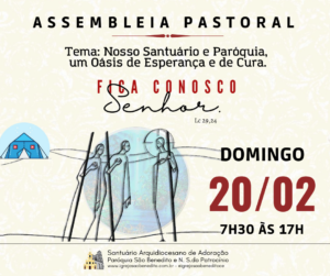 Assembleia Pastoral Paroquial 2022 – Santuário São Benedito