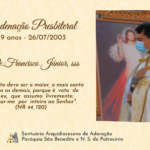 Aniversário de 19 anos de Ordenação Presbiteral de Pe. Francisco Júnior, sss